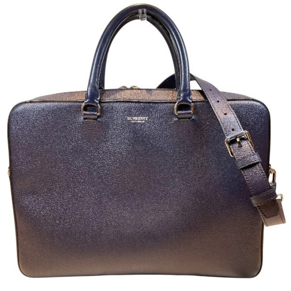 Burberry navy bag, business briefcase for men